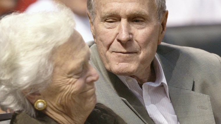 George H.W. Bush, Barbara Bush