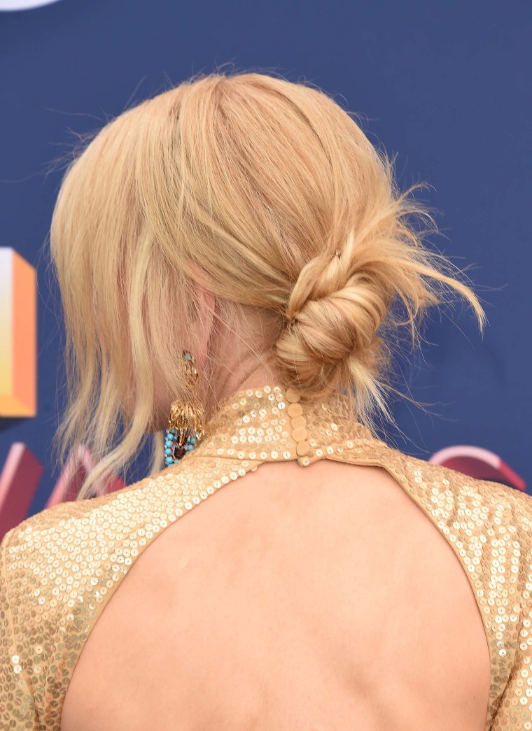 Nicole Kidman low bun hairstyle