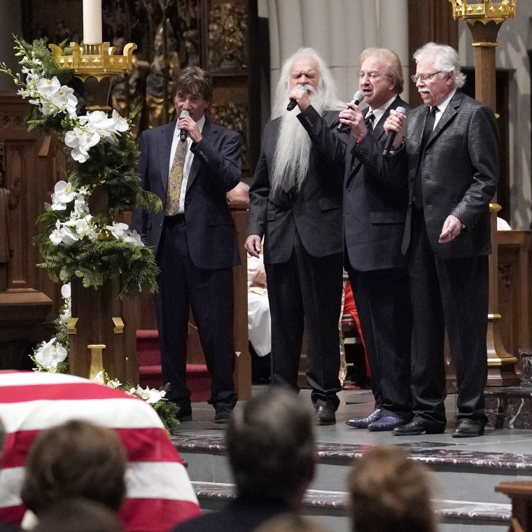 Oak Ridge Boys perform "Amazing Grace" at George H.W. Bush's funeral