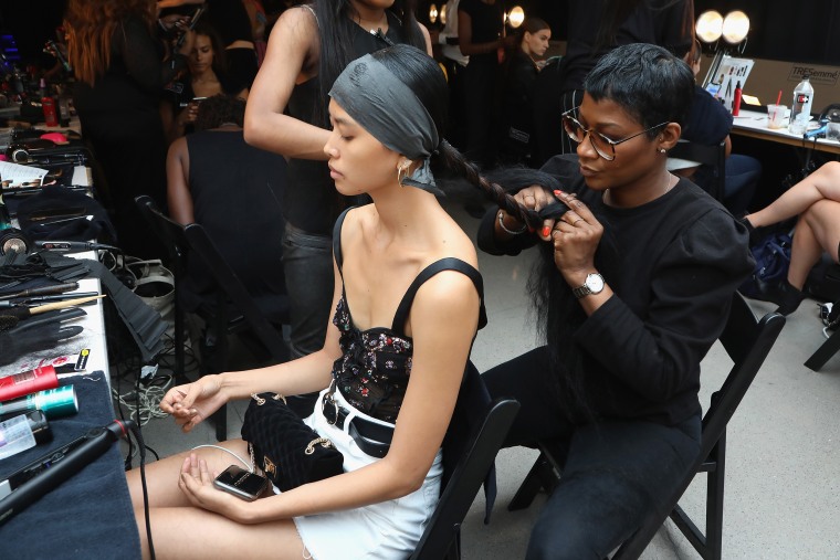 TRESemme At Cushnie - Backstage - September 2018 - New York Fashion Week, Ursula Stephen