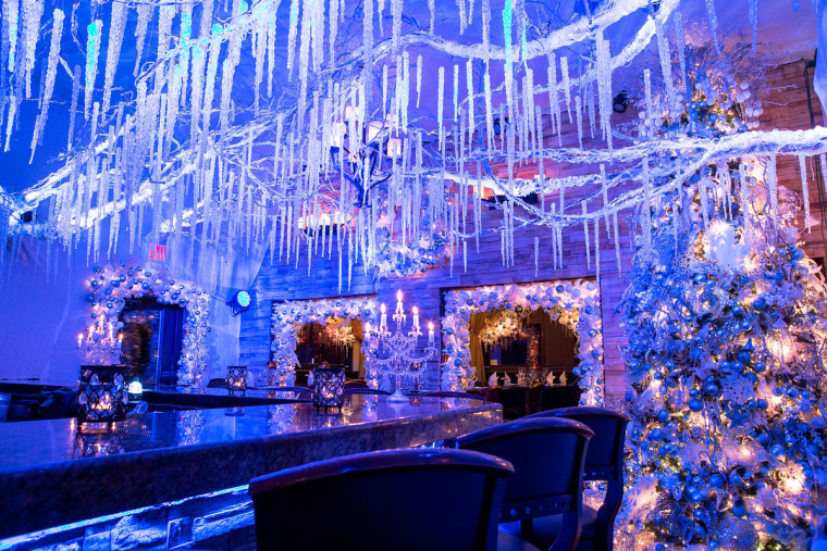 Cava Restaurant\'s holiday Christmas decorations are absolutely insane