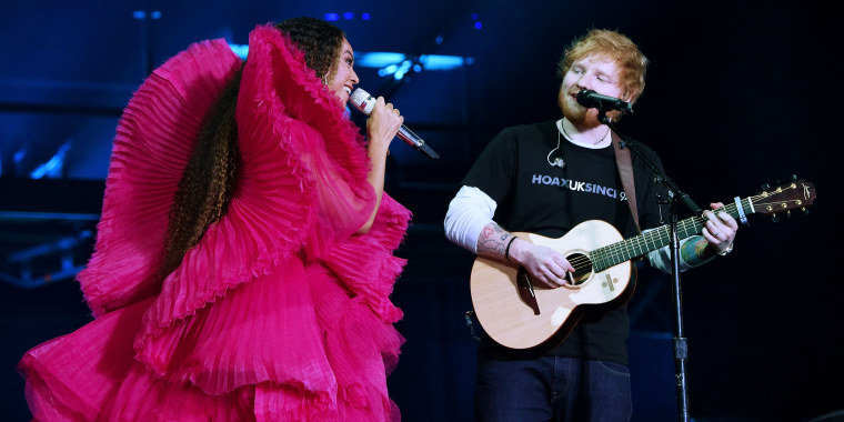 Ed Sheeran, Beyonce, Global Citizen Festival