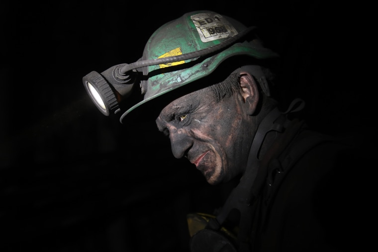 Image: A coal miner in Pawlowice, Poland