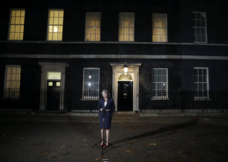 Image: British Prime Minister Theresa May