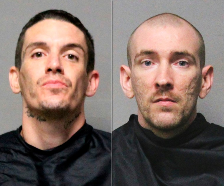 Bruce McLaughlin Jr., left, and Timothy Dill