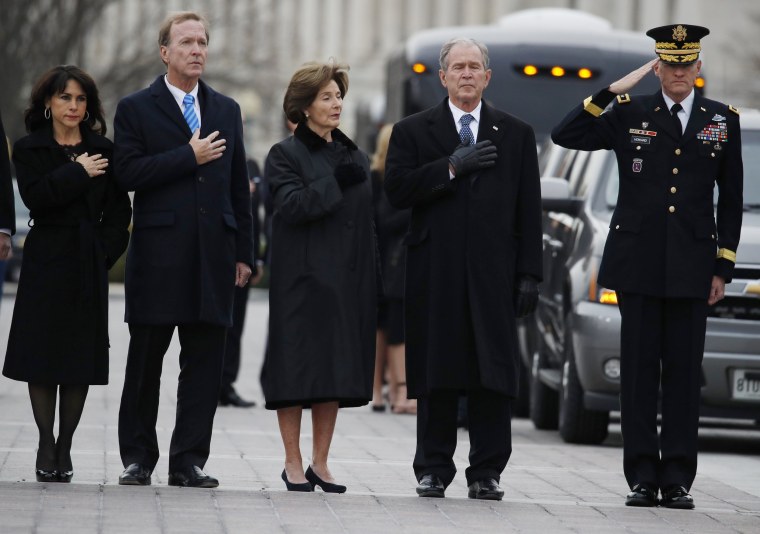 Image: President George H.W. Bush Lies In State At U.S. Capitol