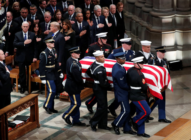 Image: Funeral service for former U.S. President George H.W. Bush in Washington