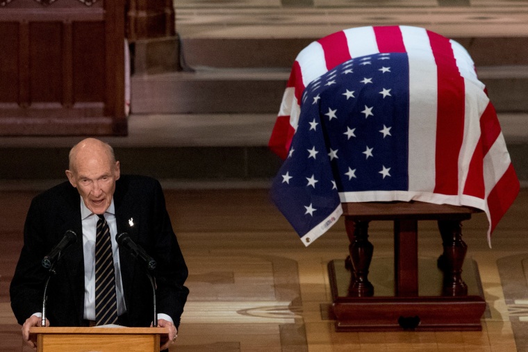Image: Funeral service for the former U.S. President George H.W. Bush in Washington