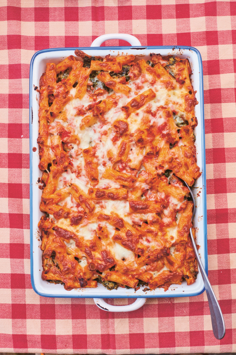 Julia Turshen's Italian Flag Baked Pasta