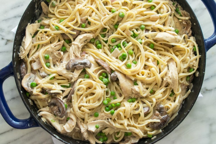 Giada de Laurentiis' Stovetop Chicken Tetrazzini