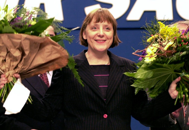 Image: Angela Merkel in 2000