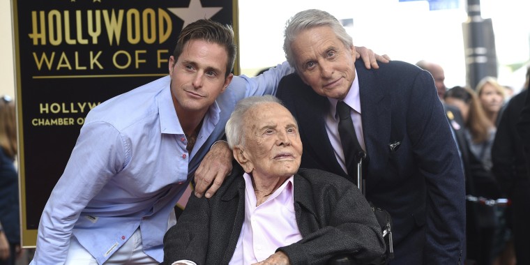 Image: Michael Douglas, Kirk Douglas, Cameron Douglas