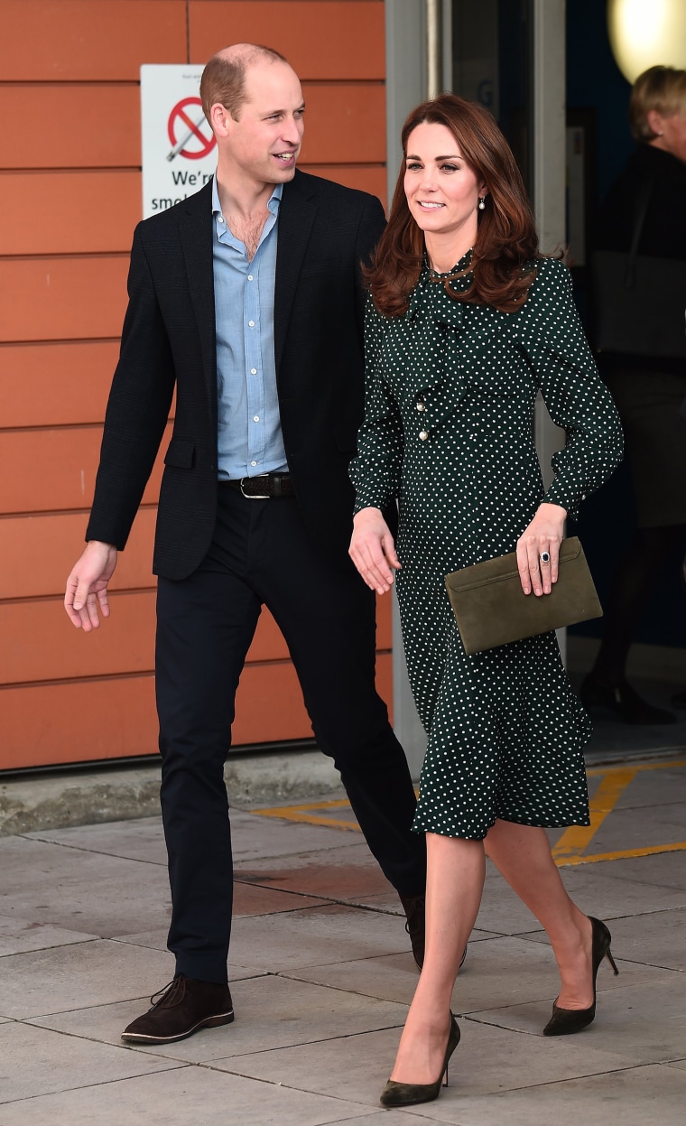 Former Kate Middleton wears polka dot dress for Christmas