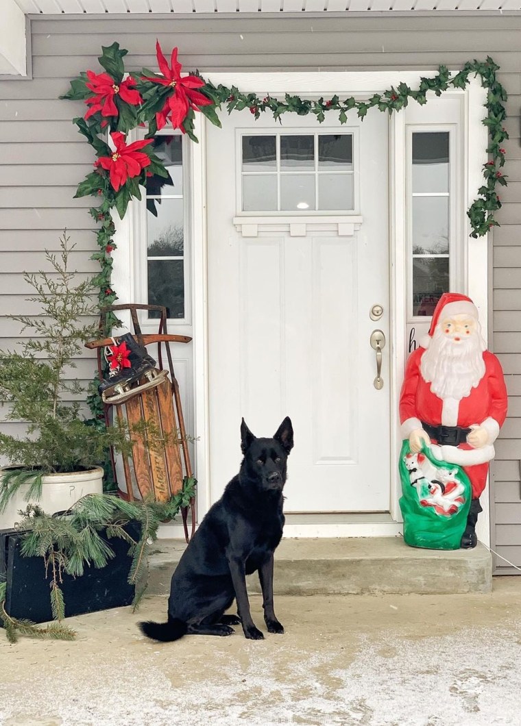 Christmas door decorations