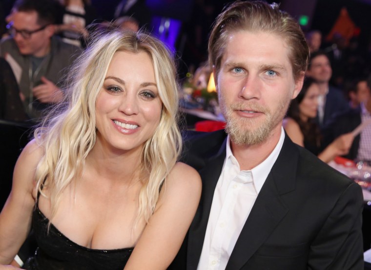 Kaley Cuoco and Karl Cook