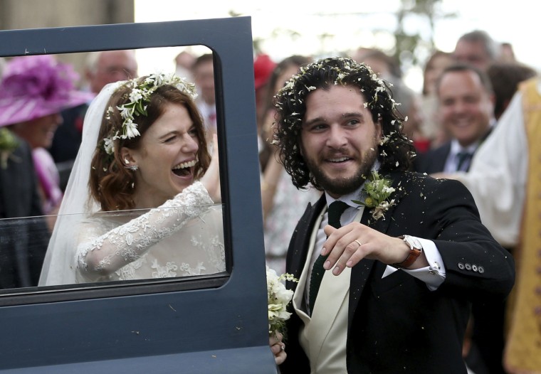 it Harington and Rose Leslie