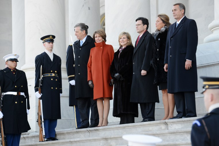 Nancy Pelosi, Paul Pelosi, Eric Cantor, Diana Cantor, John Boehenr, Debbie Boehner