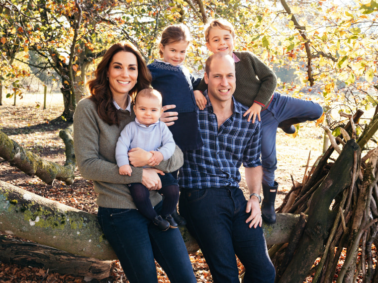 Royal family releases their Christmas card photos