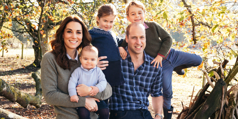 Royal family releases their Christmas card photos