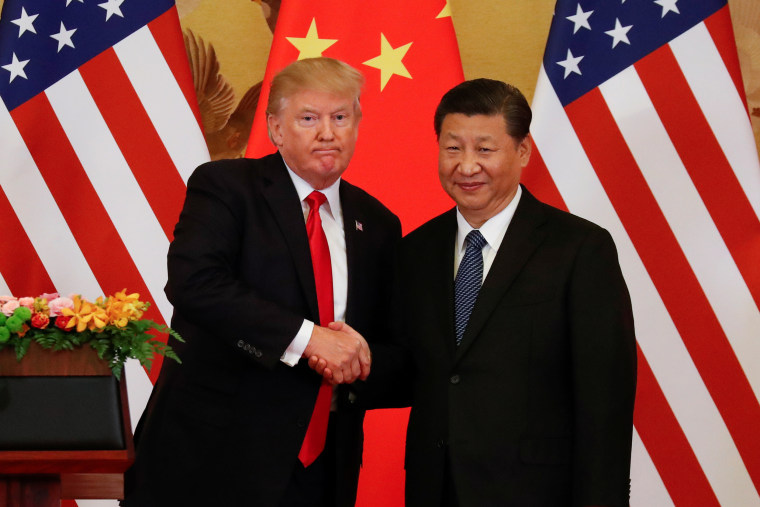 Image: Donald Trump and Xi Jinping