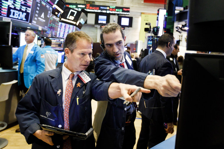 Image: Traders work on the floor of the New York Stock Exchange on Dec. 10, 2018.