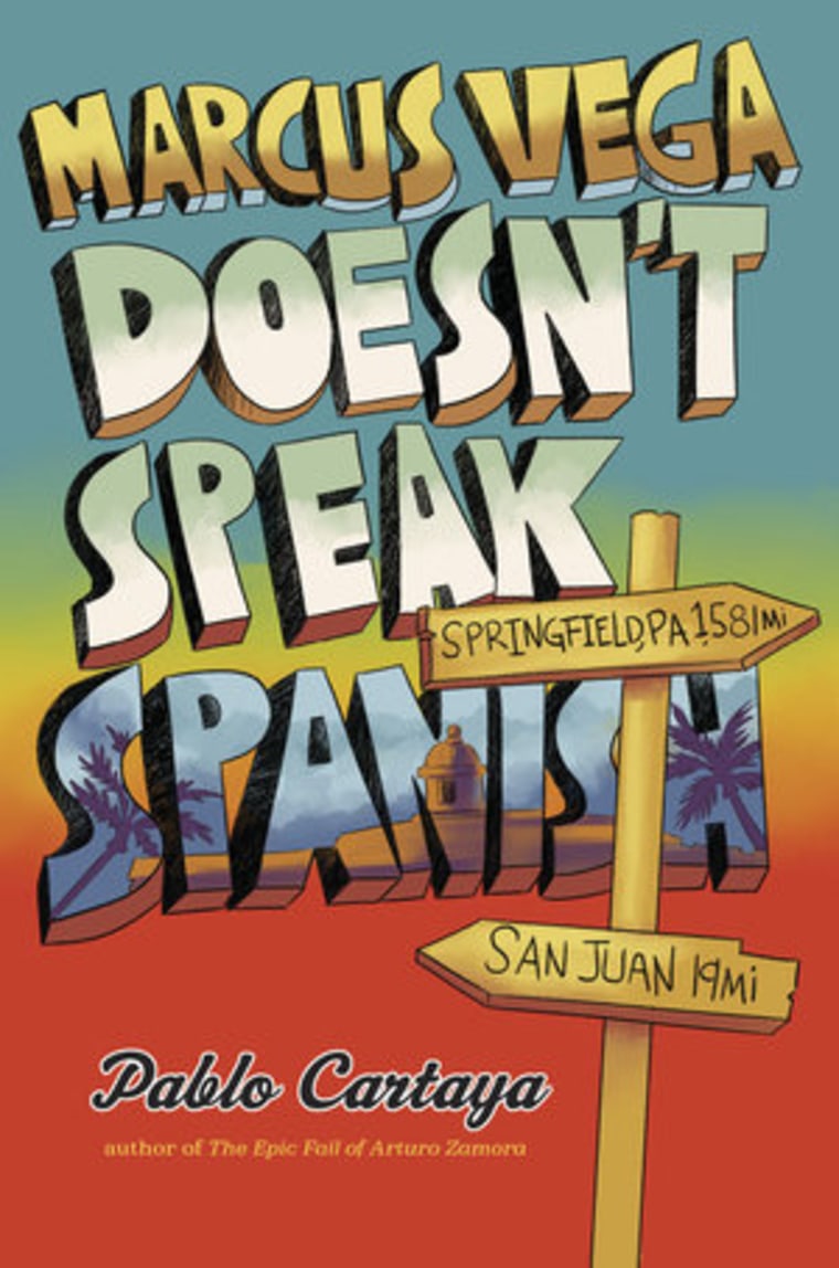 Pablo Cartaya's book 'Marcus Doesn't Speak Spanish.'