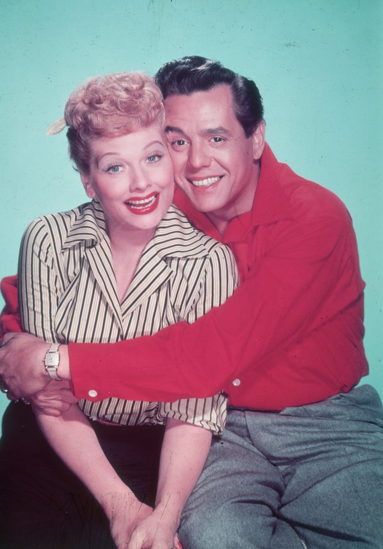Pink and husband Carey Hart dressing up as Lucy &amp; Desi for a Christmas costume party.