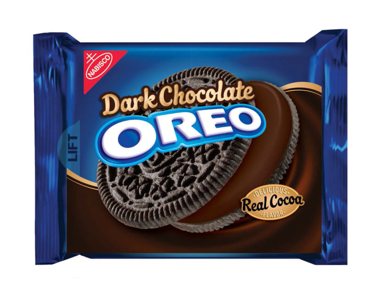 Oreo's new dark chocolate flavor