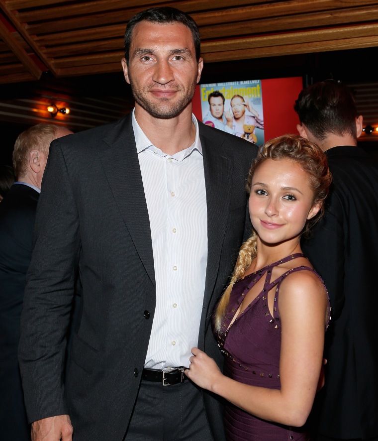Wladimir Klitschko and Hayden Panettiere