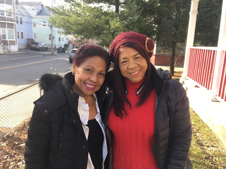 Providence City Councilwoman Carmen Castillo with her friend and assistant Martha Siddique.