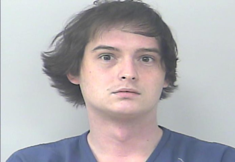 Image: Anthony Andrew Gallagher, a 23 year old man who tried to barter Marijuana for food at a McDonald's drive-thru in Port St. Lucie