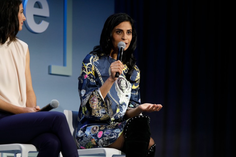 Anu Duggal of Female Founders Fund speaks at the Know Your Value conference in San Francisco on Dec. 1.