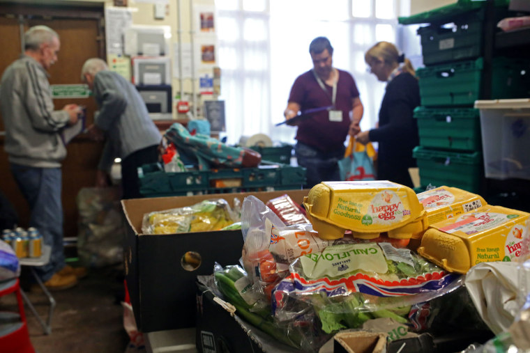 Image: Oldham food bank