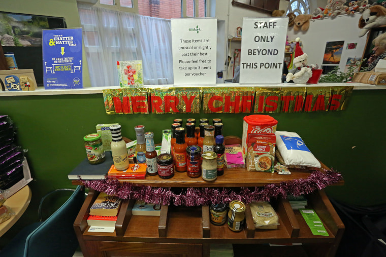 Image: Oldham food bank