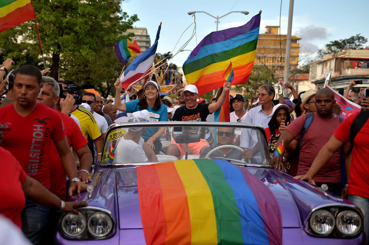 Image: FILES-CUBA-POLITICS-GAY-RIGHTS