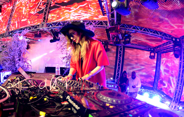 Image: DJ TOKiMONSTA performs onstage at Coachella in 2016.