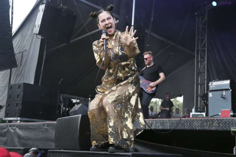 Image: Japanese Breakfast's Michelle Zauner performs at the Austin City Limits Music Festival in Texas on Oct. 6, 2018.