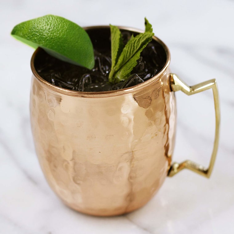 Moscow Mule Hammered Copper Drinking Mug