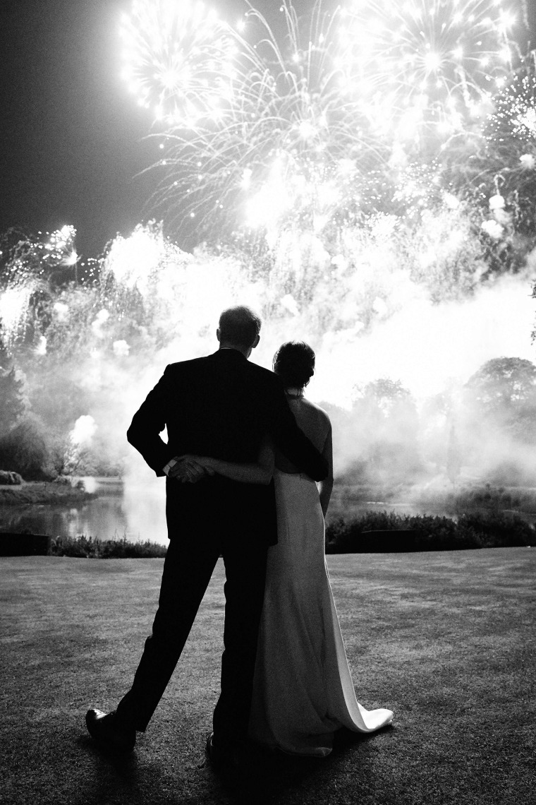 The Duke and Duchess of Sussex included this photo on their Christmas card this year.