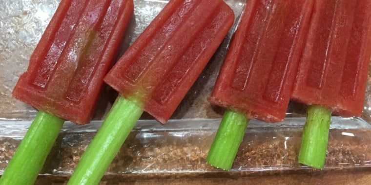 Bloody Mary Ice Pops, Cocktail Popsicles