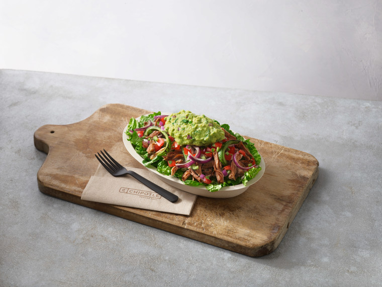 Chipotle's new Whole30 Lifestyle Bowl.