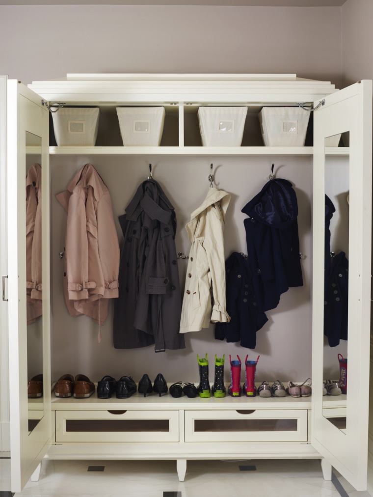 Entryway Closet Organization Tips To Get Started Today! - MeatballMom