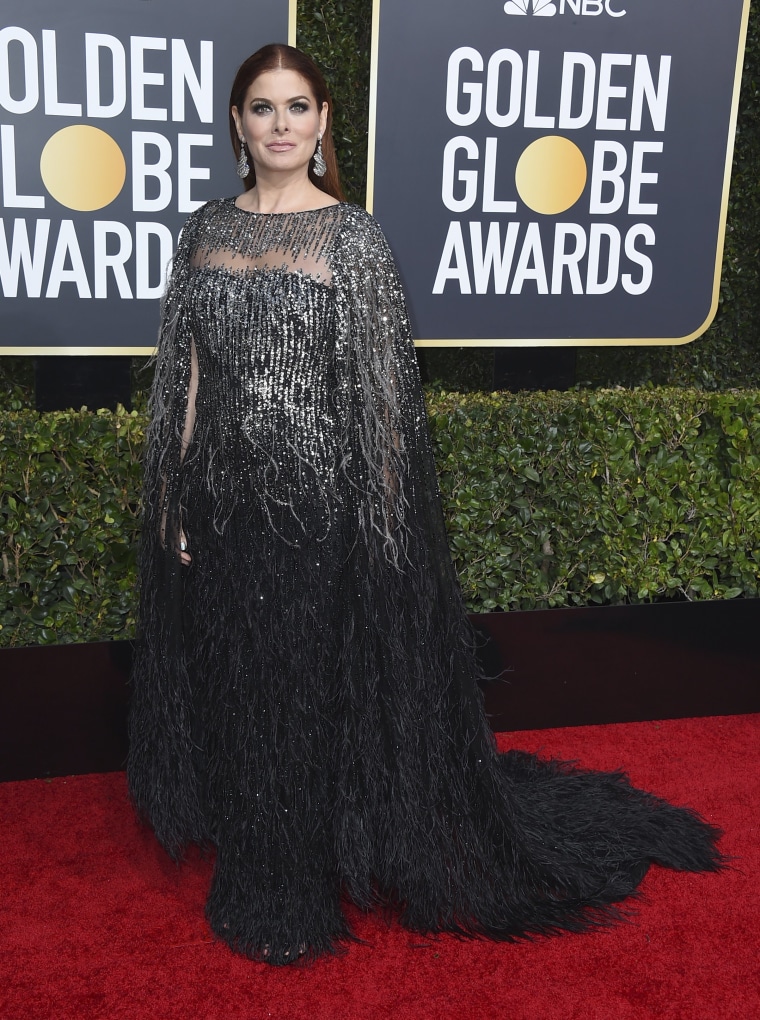 Debra messing golden globes hotsell 2019 dress