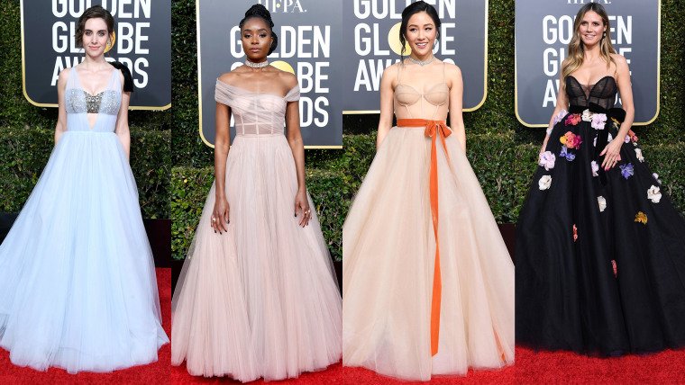 Golden Globes red carpet fashion trends
