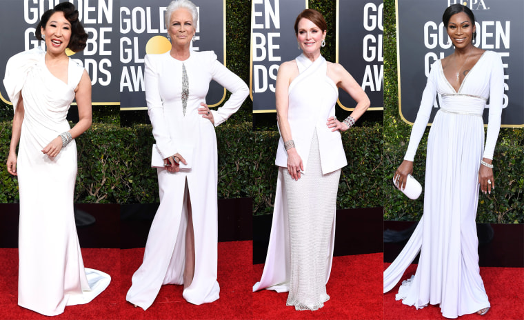 Golden Globes trends: White