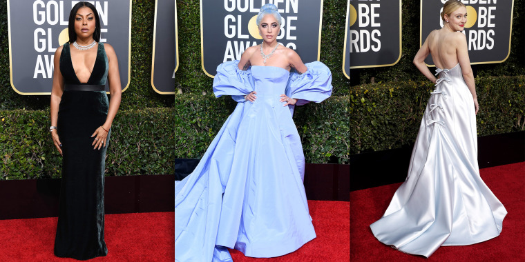 Golden Globes red carpet fashion trends: Bows, capes, ballgowns and more