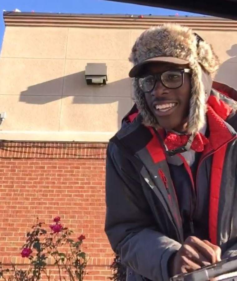 Chick-fil-A employee Jeremiah Murrill went viral for his upbeat attitude. 