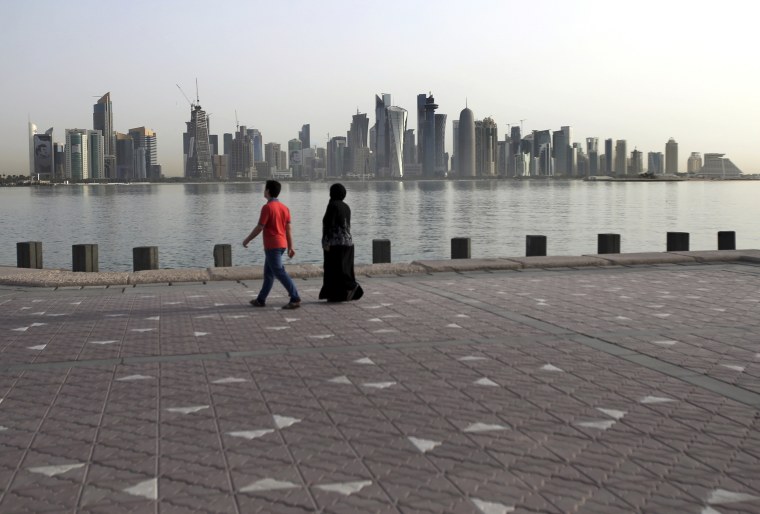 Doha is the capital of the State of Qatar.