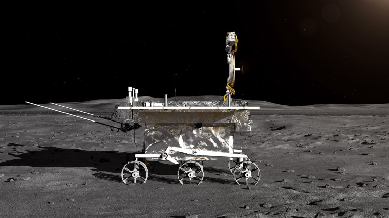 Image: Chinese lunar probe expected to land on moon in coming days