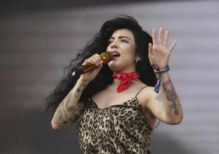 Image: Mon Laferte performs at the Austin City Limits Music Festival on Oct. 6, 2018.